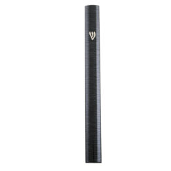 Aluminium Mezuzah Cover Black - 7cm