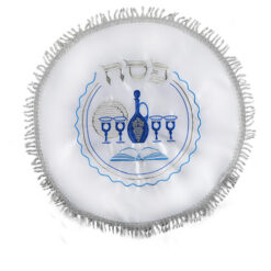 SATIN PASSOVER COVER WITH EMBROIDERY