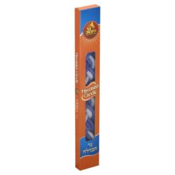 Havdalah Candle Blue