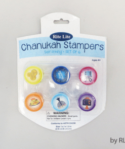 Set of 6 Chanukah Stampers