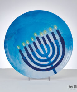 Sapphire Collection Round Melamine Serving Plate