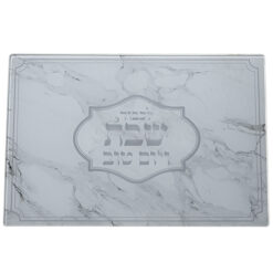 Reinforced Glass Challa Tray marble