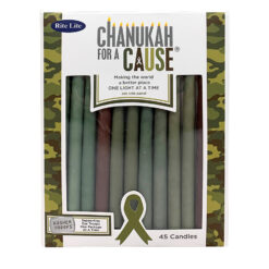 Chanukah For A Cause™ Candles for KosherTroops
