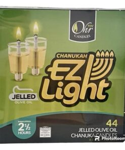 EZ Light Jelled Olive Oil Chanukah Candles
