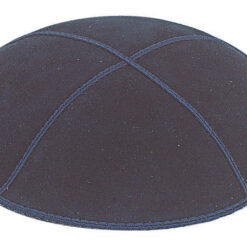 Navy Suede Kippa